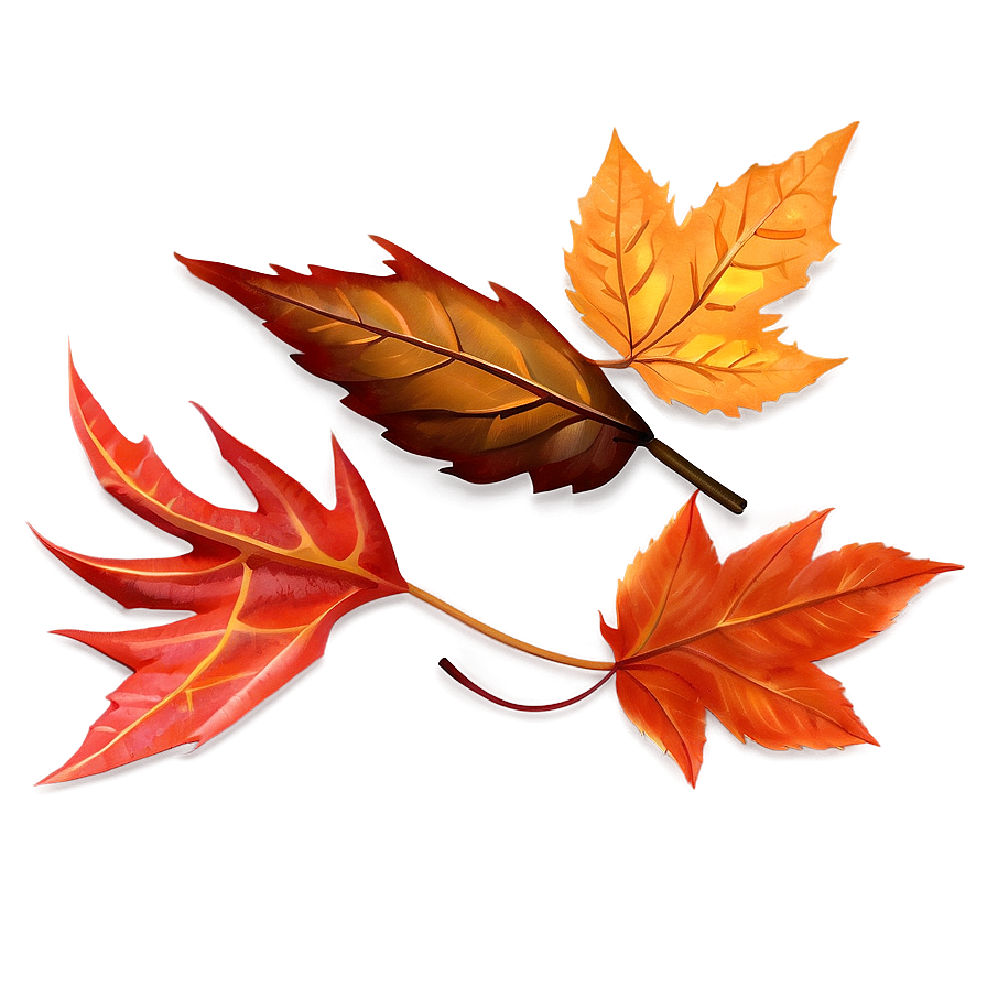 Autumn Wind Leaves Png Los