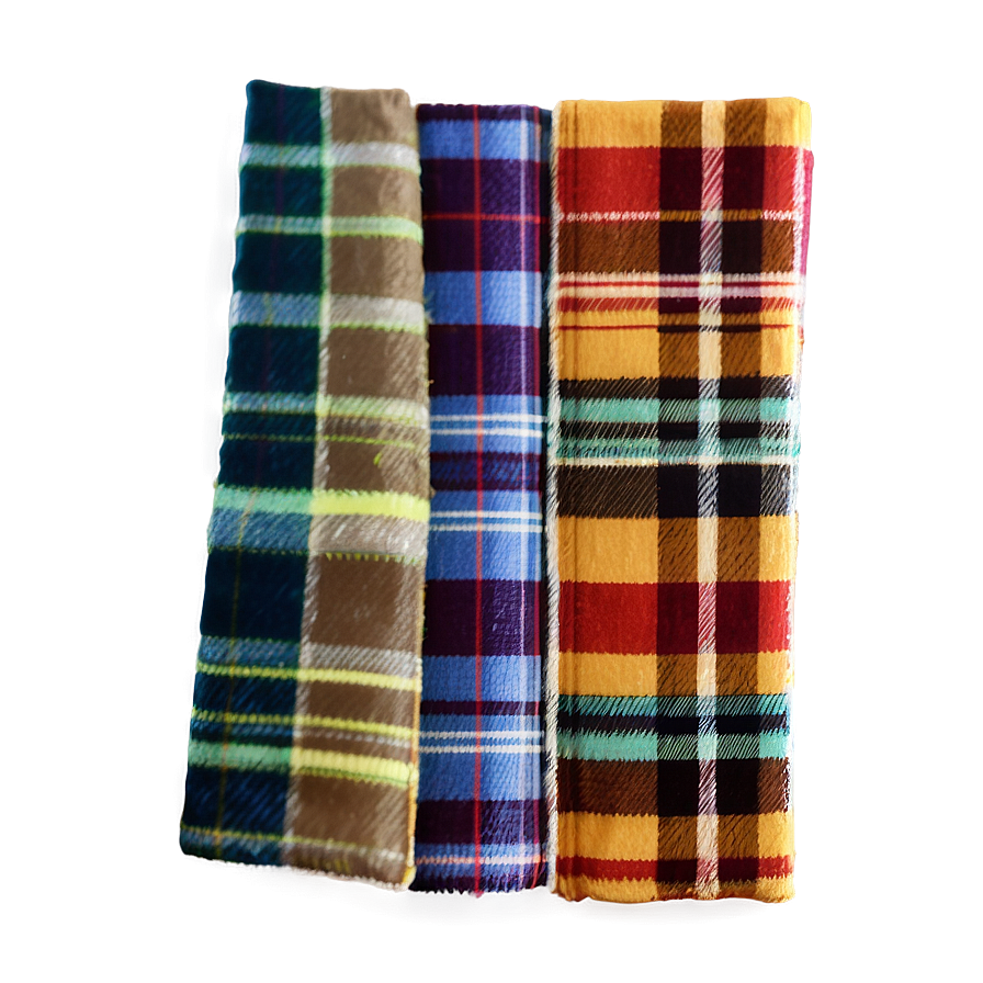 Autumnal Plaid Fabric Png Jub