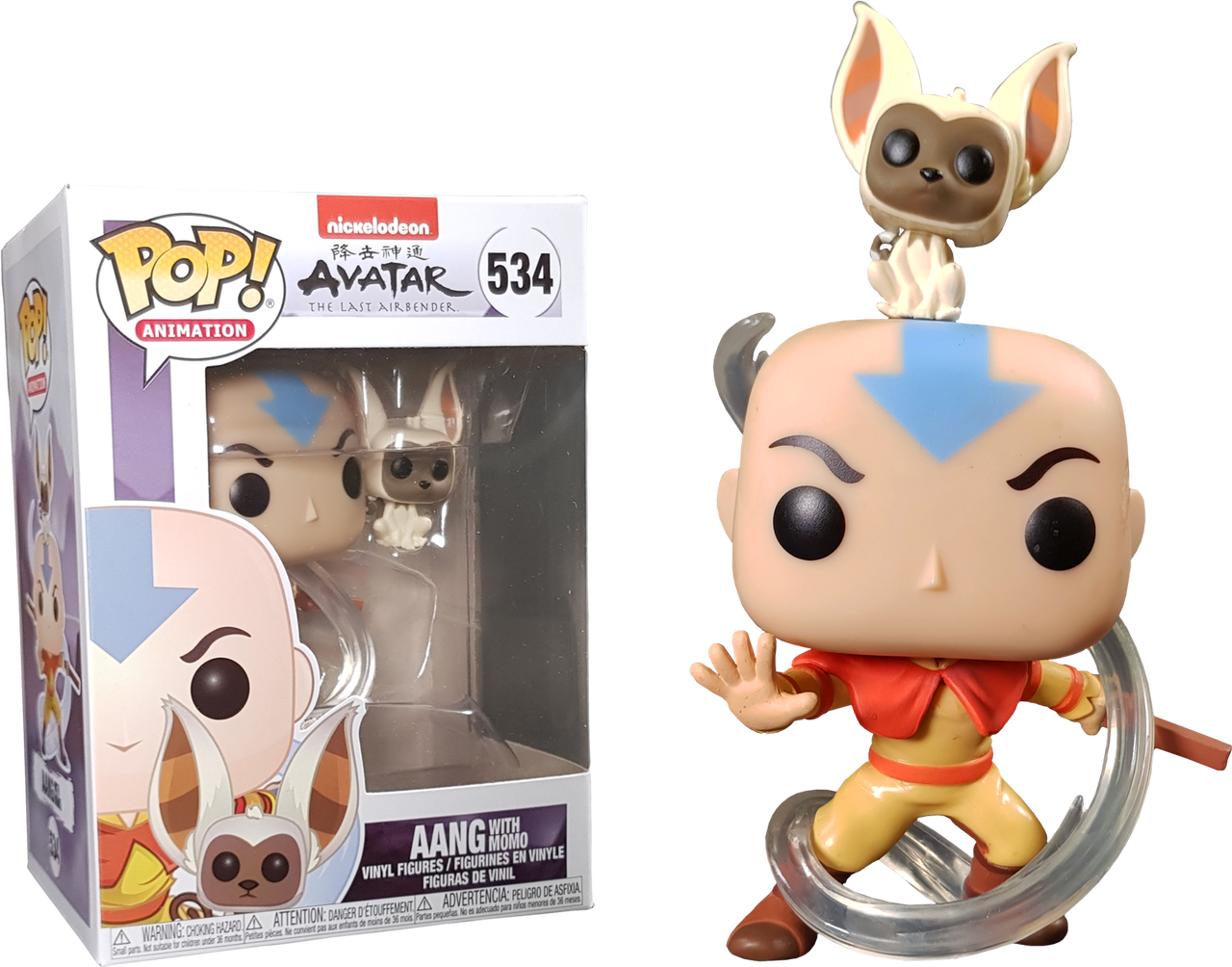 Avatar Aang Funko Popwith Momo