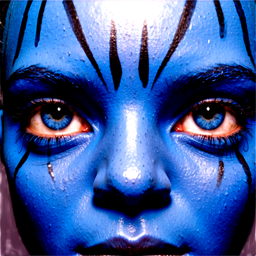 Avatar Face Closeup Png 1