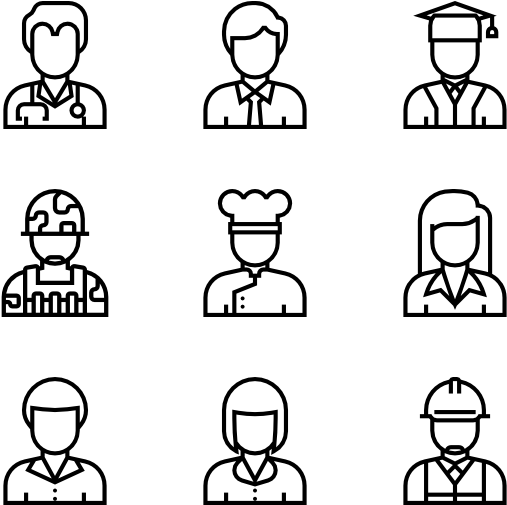 Avatars - Avatar Line Icon, HD Png Download PNG with transparent background