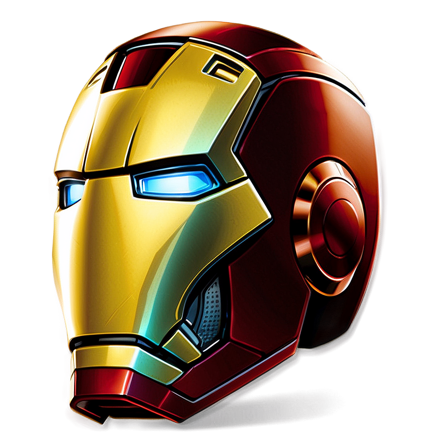 Avengers Iron Man Helmet Profile Png 06122024