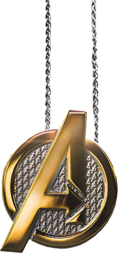 Avengers Logo Necklace, HD Png Download PNG with transparent background