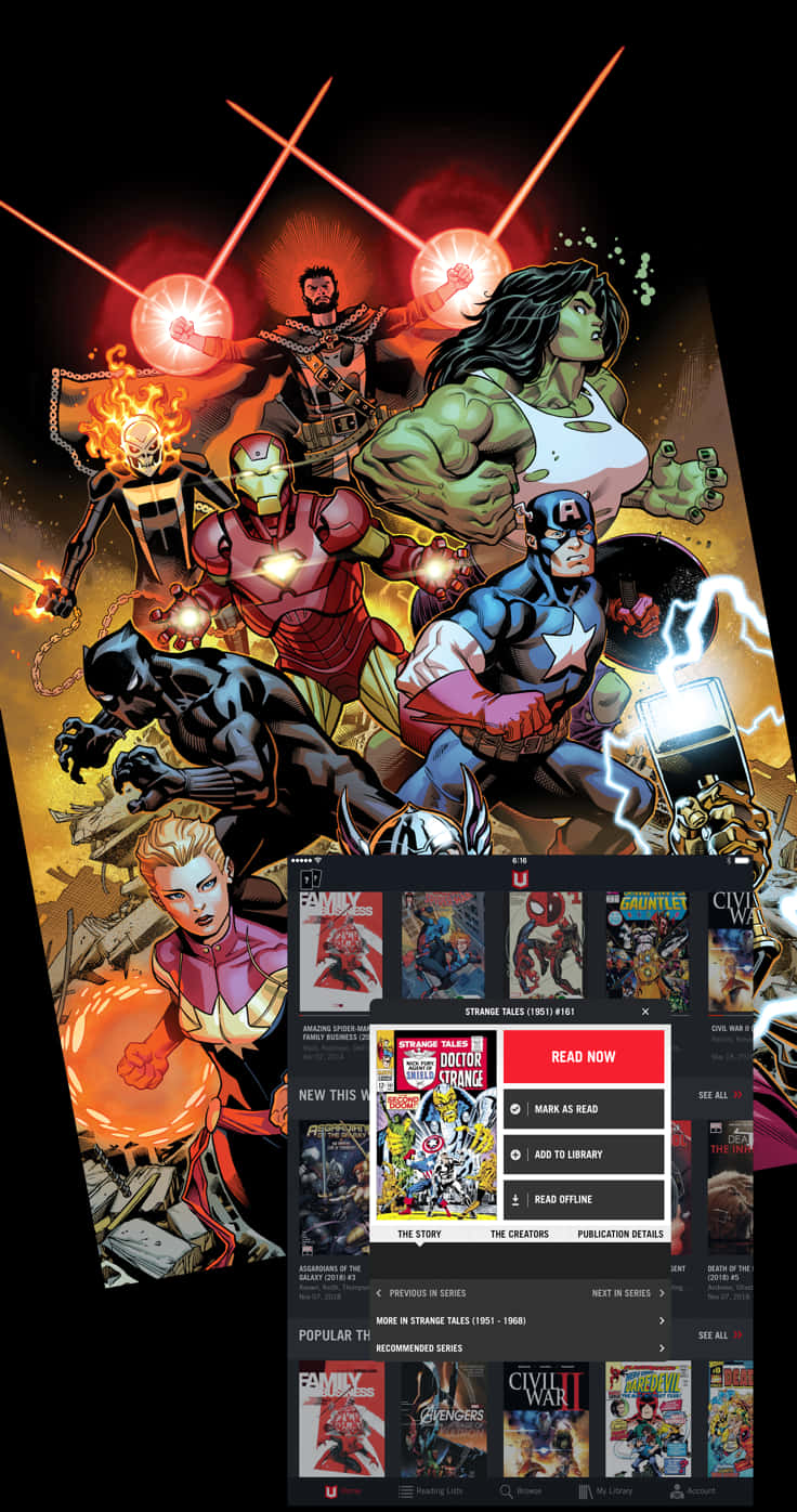 Comic The Avengers Infinity War, HD Png Download PNG with transparent background