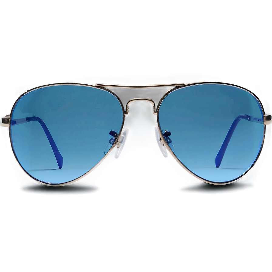 Aviator Glasses With Blue Lenses Png Vff