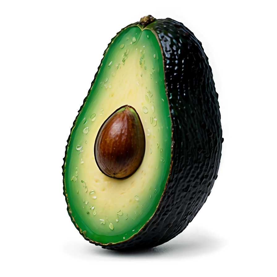 Avocado Black And White Png Hxn78