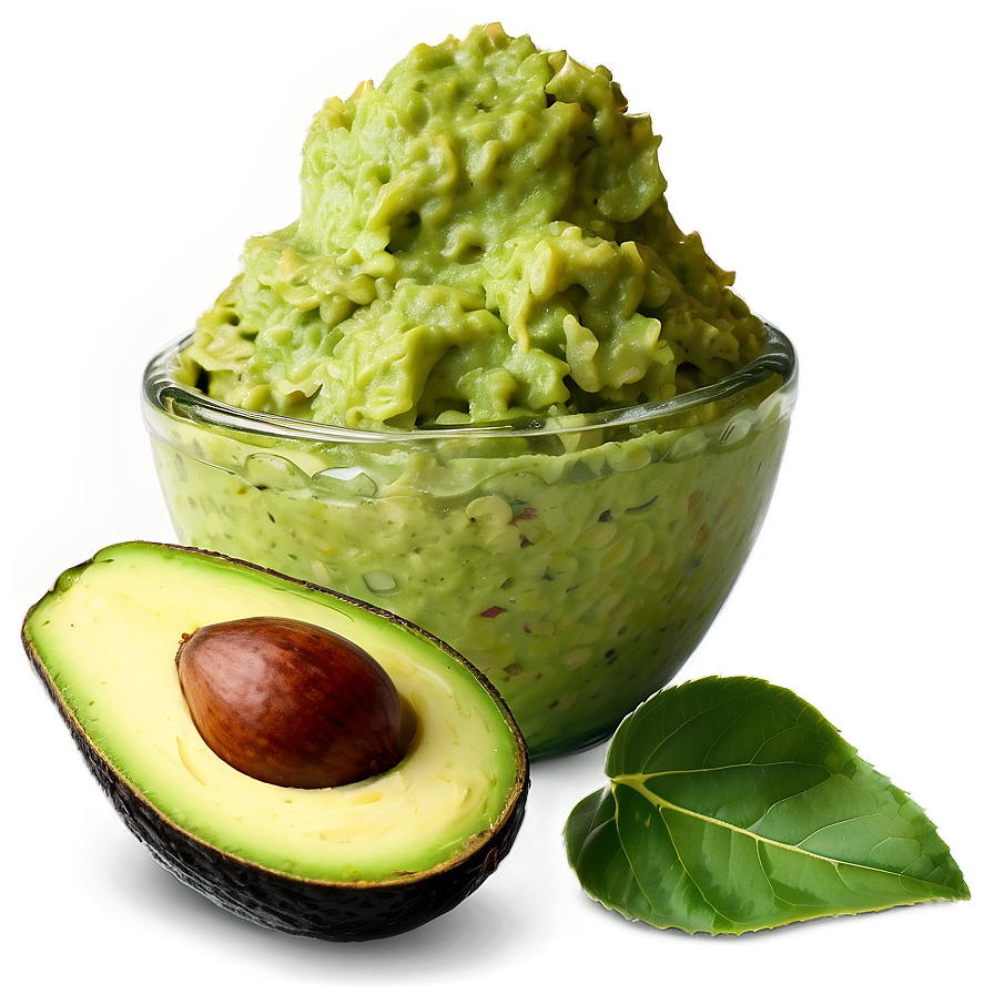 Avocado Guacamole Png Sis95