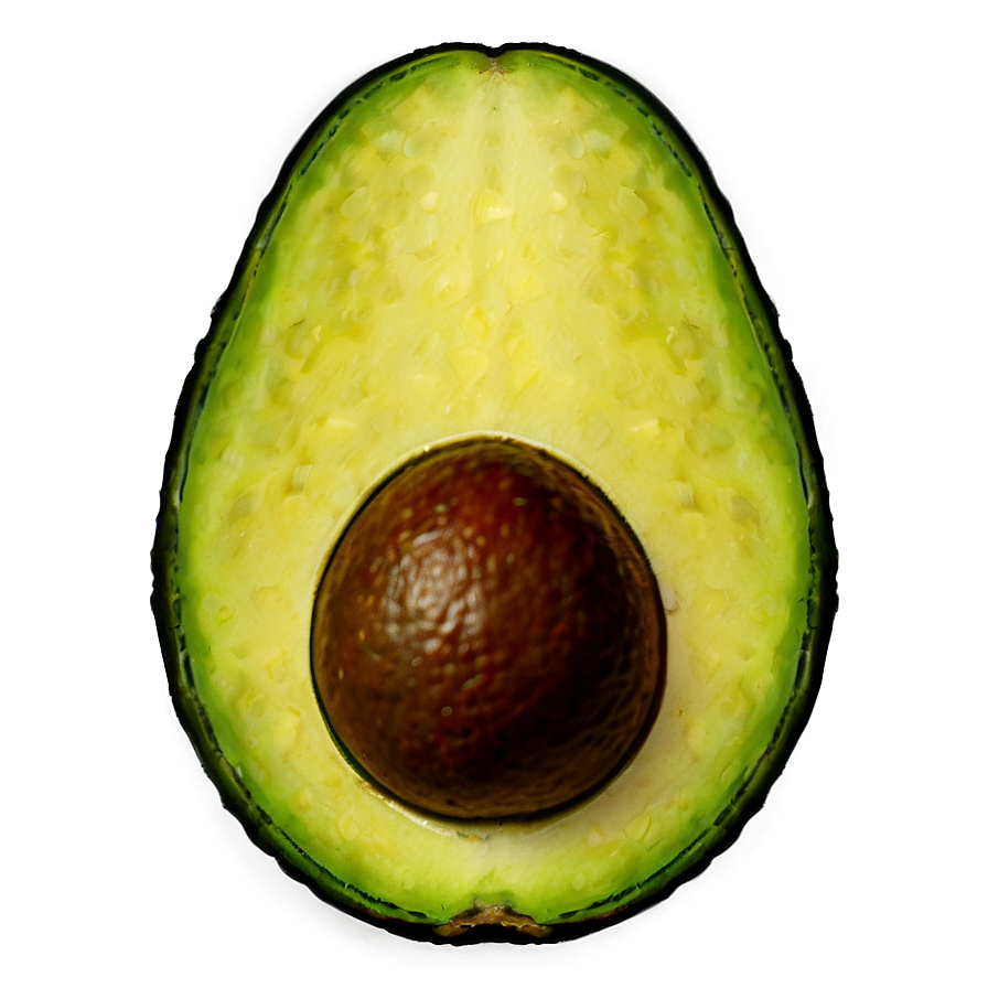 Avocado Sliced Png Jek