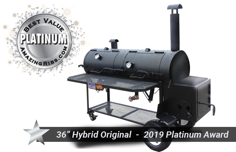 Award Winning Hybrid Smoker2019 Platinum