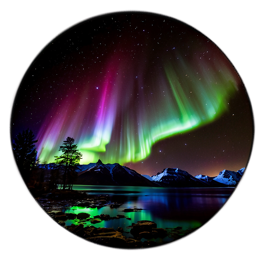 Awesome Aurora Borealis PNG 92 PNG with transparent background