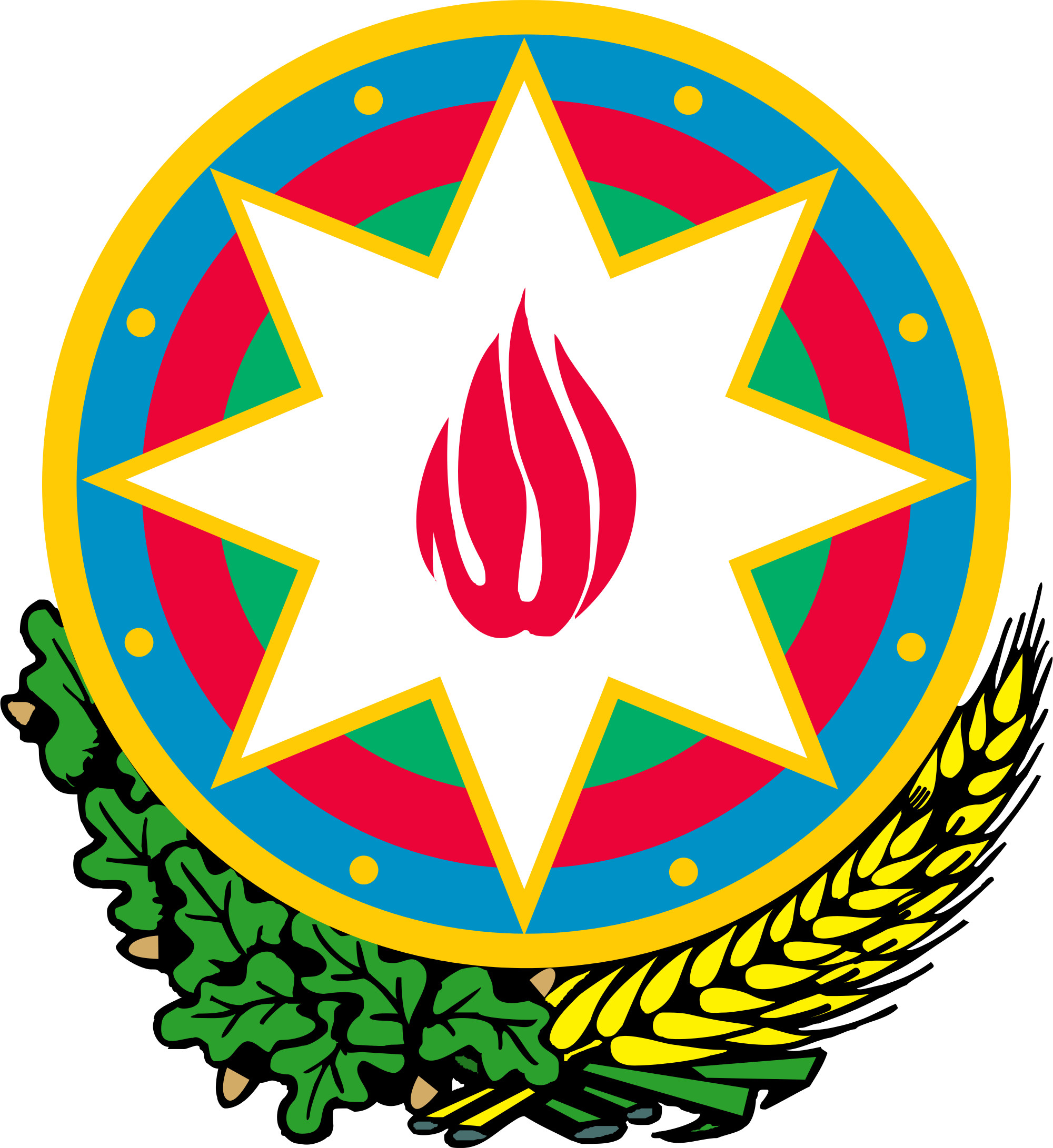 Azerbaijan Ministryof Defense Emblem