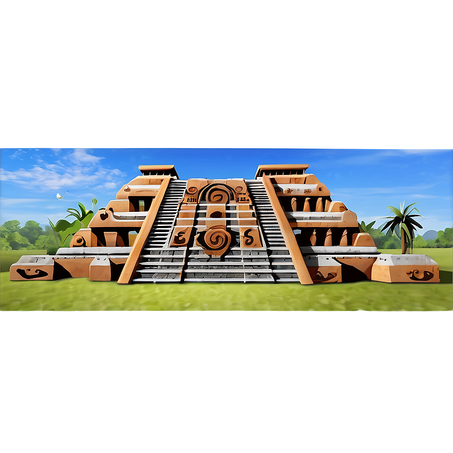 Aztec Architecture Png Skd96