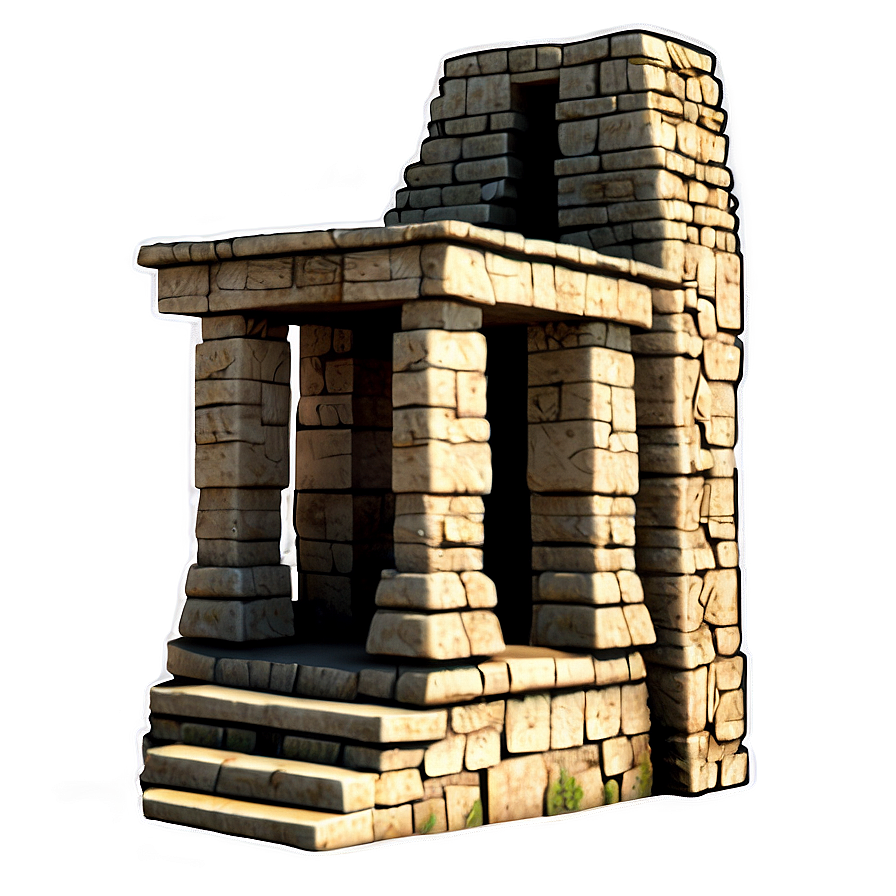 Aztec Ruins PNG 41 PNG with transparent background