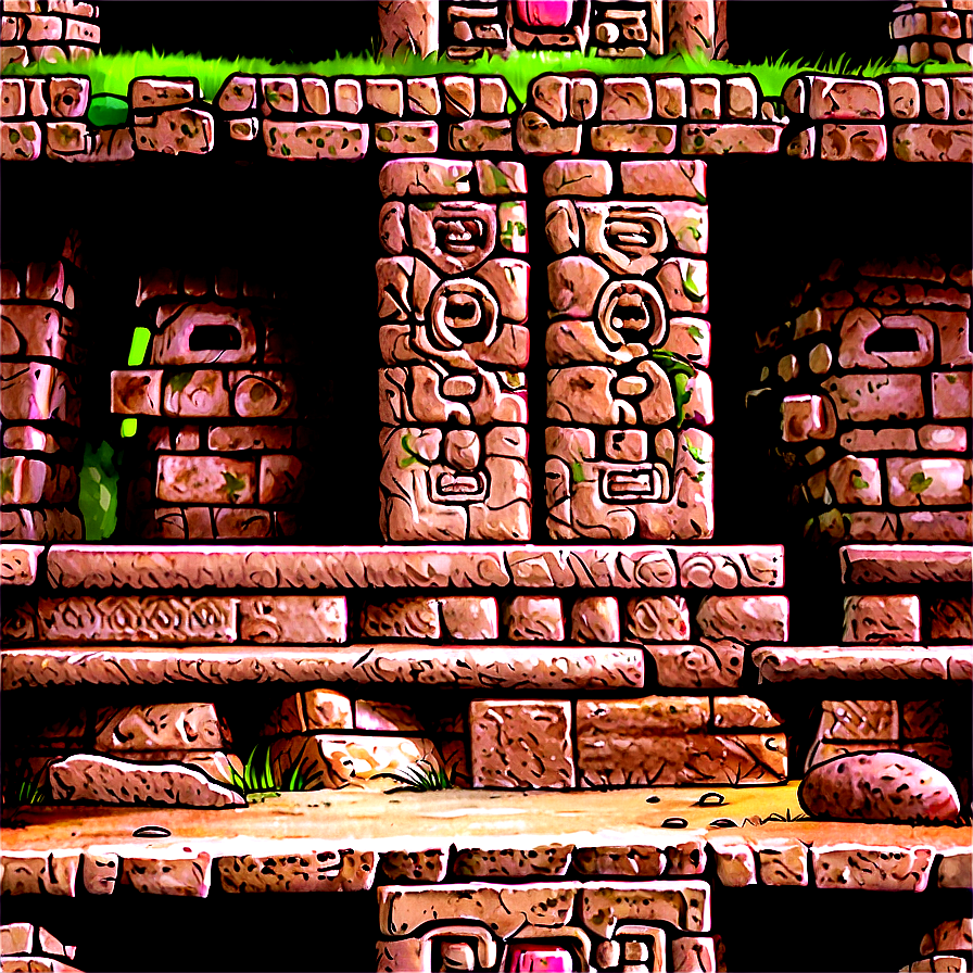 Aztec Ruins PNG gmb PNG with transparent background