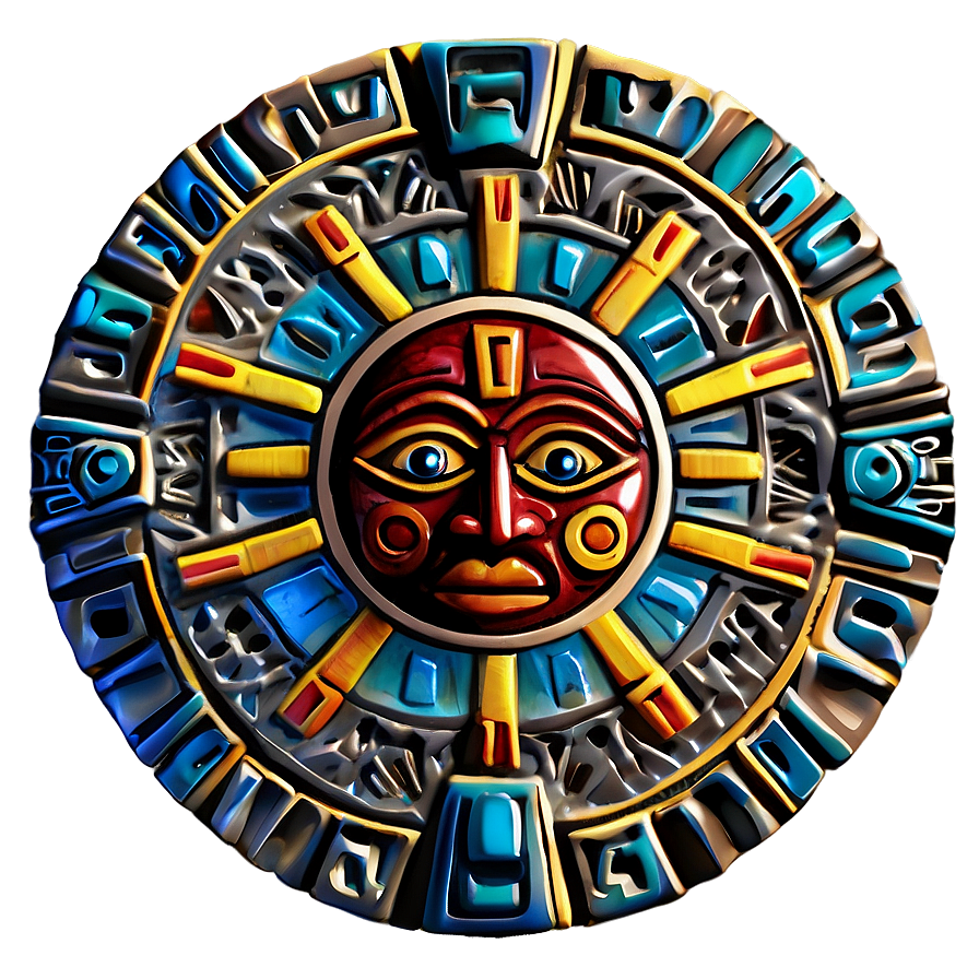 Aztec Sun Stone Png 93