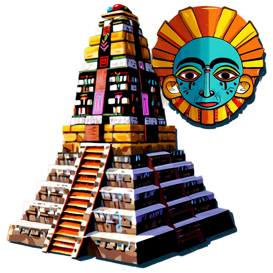 Aztec Temples Png Ofl