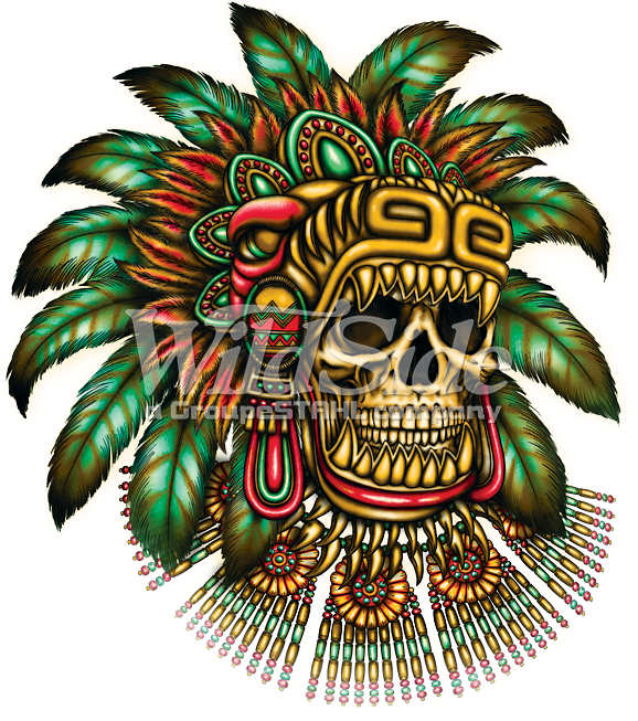 Aztec_ Warrior_ Artwork