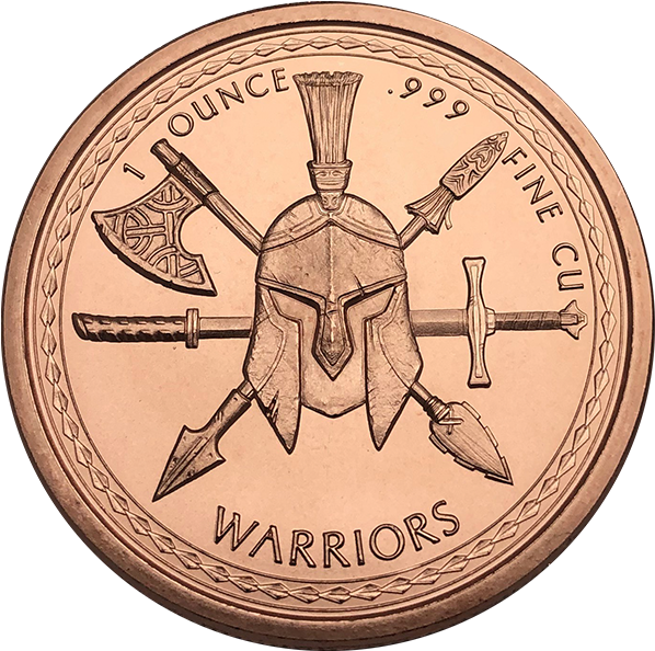 Aztec Warrior Coin Design