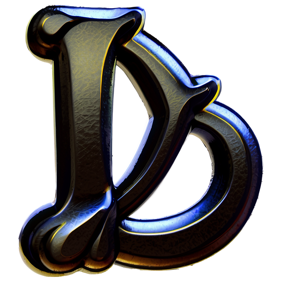 B In Calligraphy Png 52