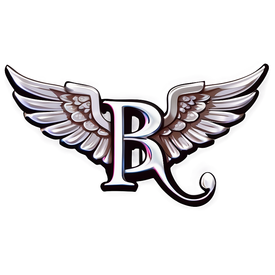 B Letter With Wings Png 05242024