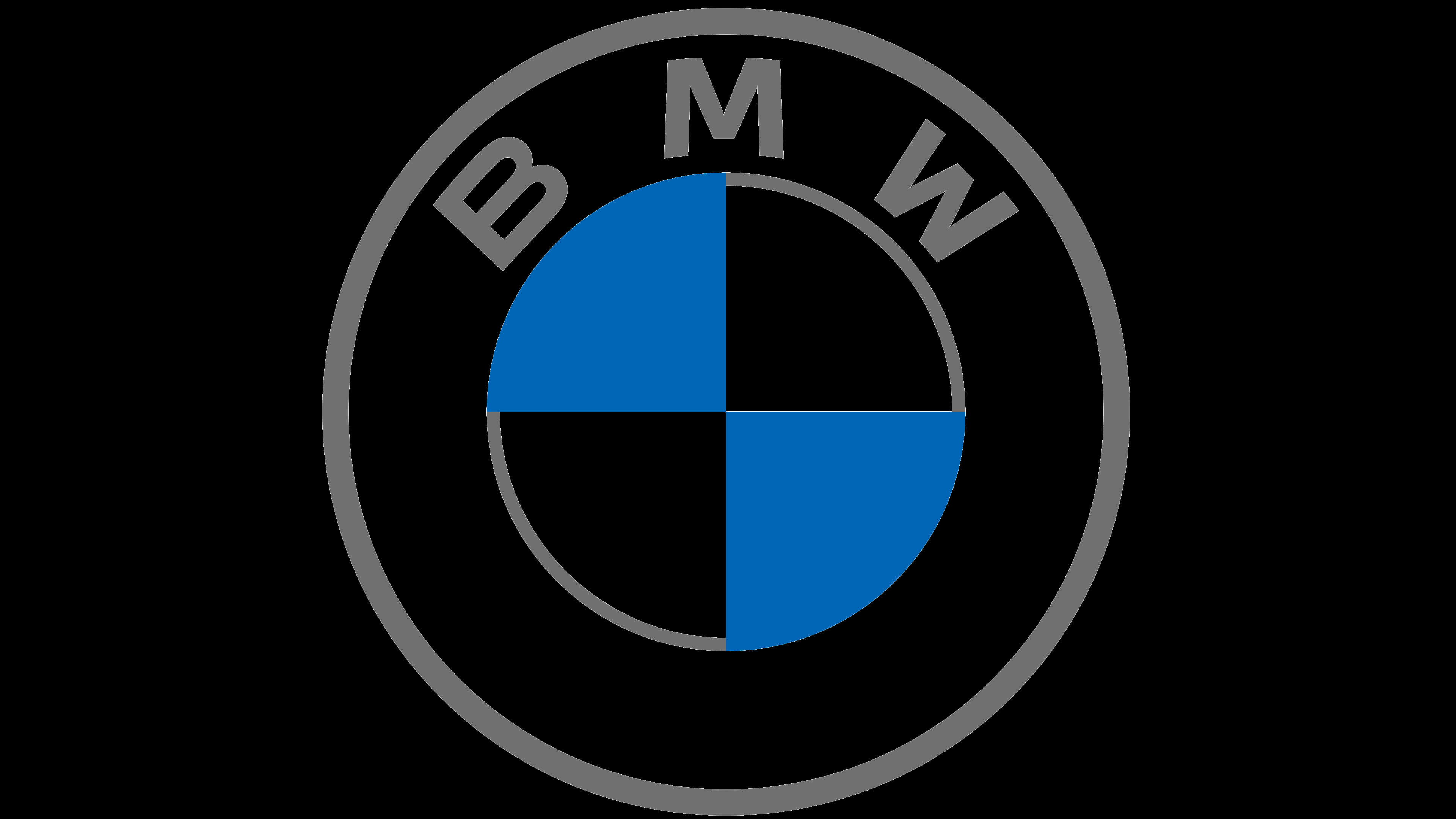 B M W Logo Black Background