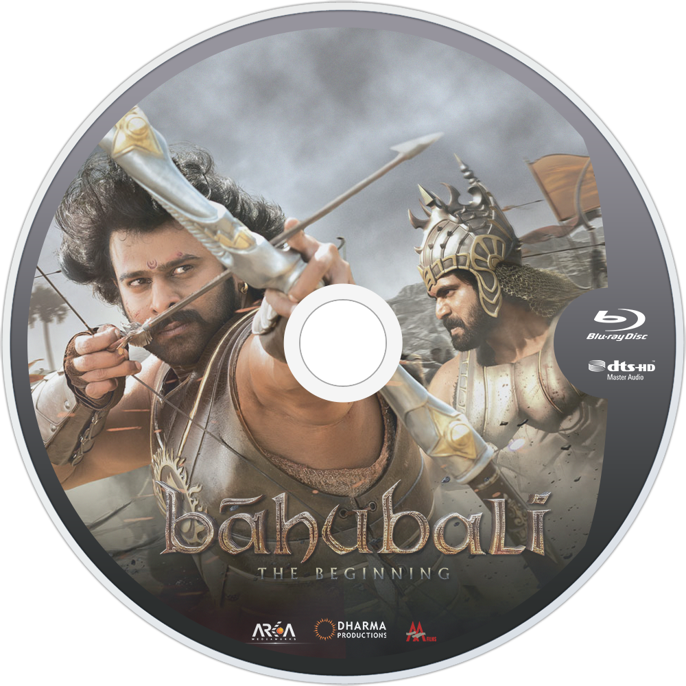 Baahubali The Beginning Blu Ray Disc Design