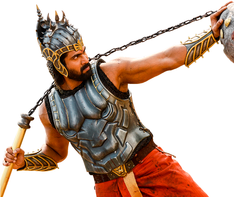 Baahubali_ Warrior_ Pulling_ Chain