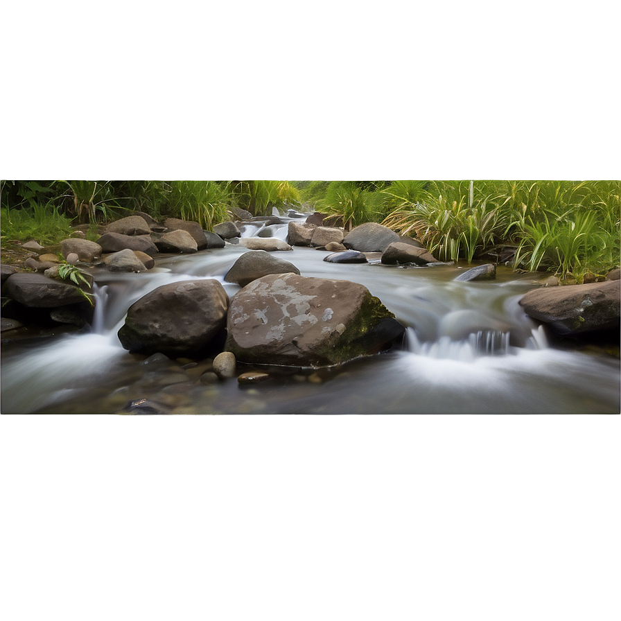 Babbling Brook Stream PNG ytg72 PNG with transparent background