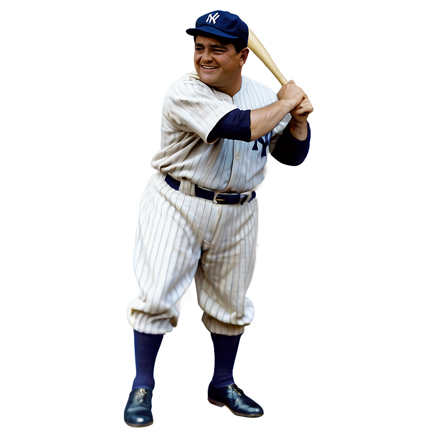 Babe Ruth Baseball Card Png Aiy92