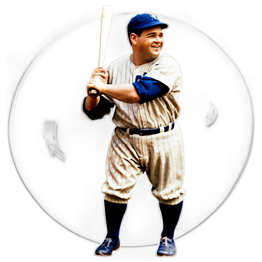 Babe Ruth Vintage Memorabilia Png Nhc26