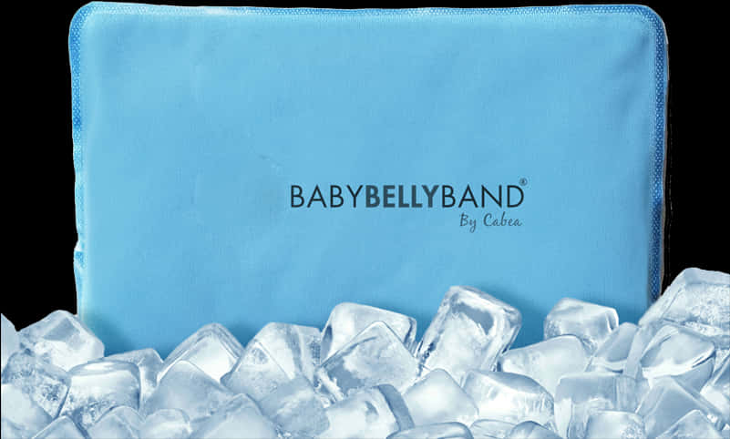 Baby Belly Band Cold Therapy Pack PNG with transparent background