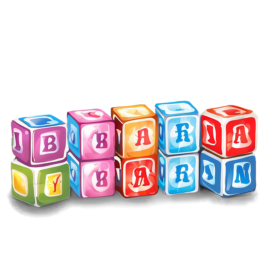 Baby Blocks Clipart Png Bux