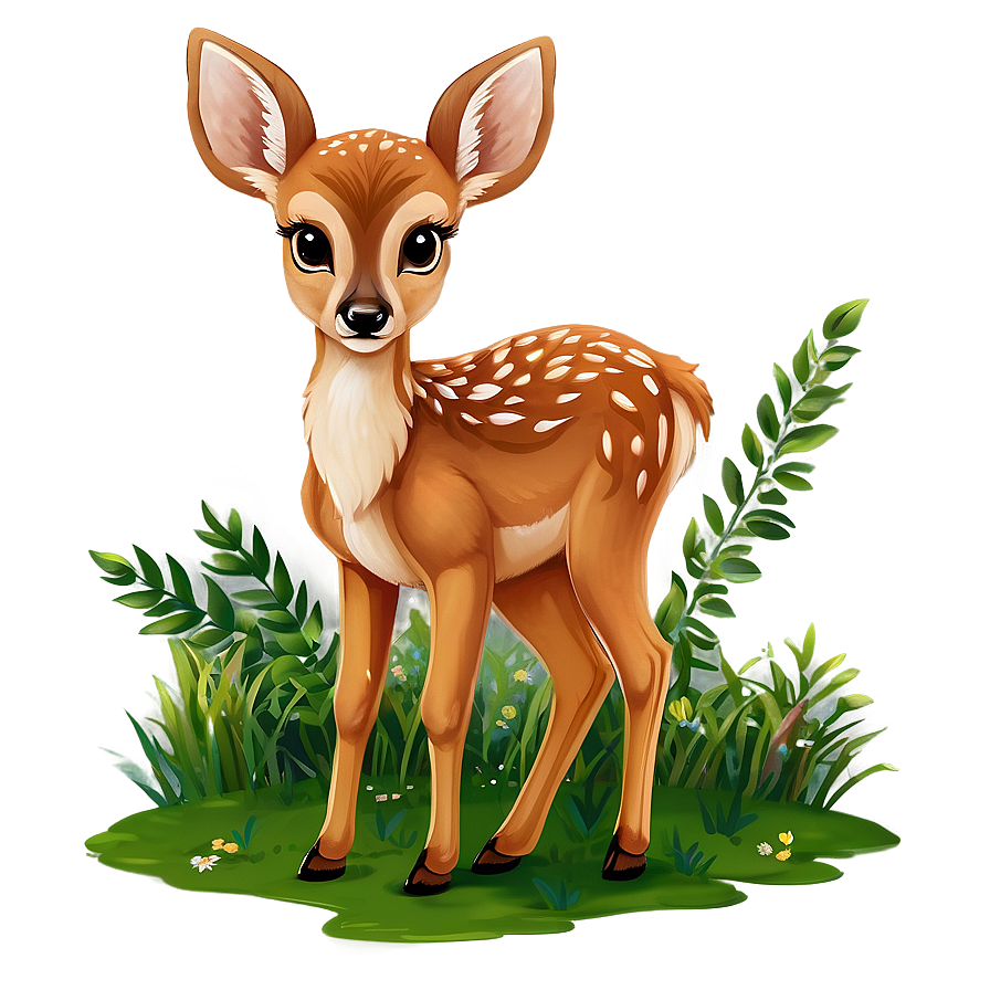 Baby Deer Cute Png Drk