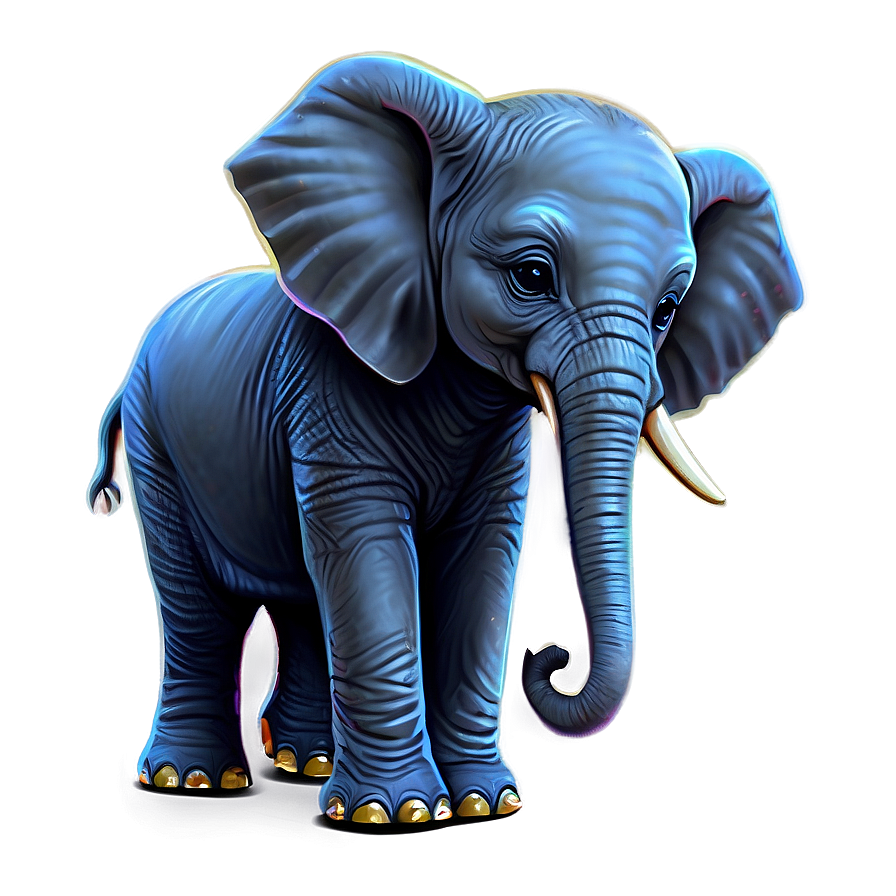 Baby Elephant Cartoon Png Hhr57