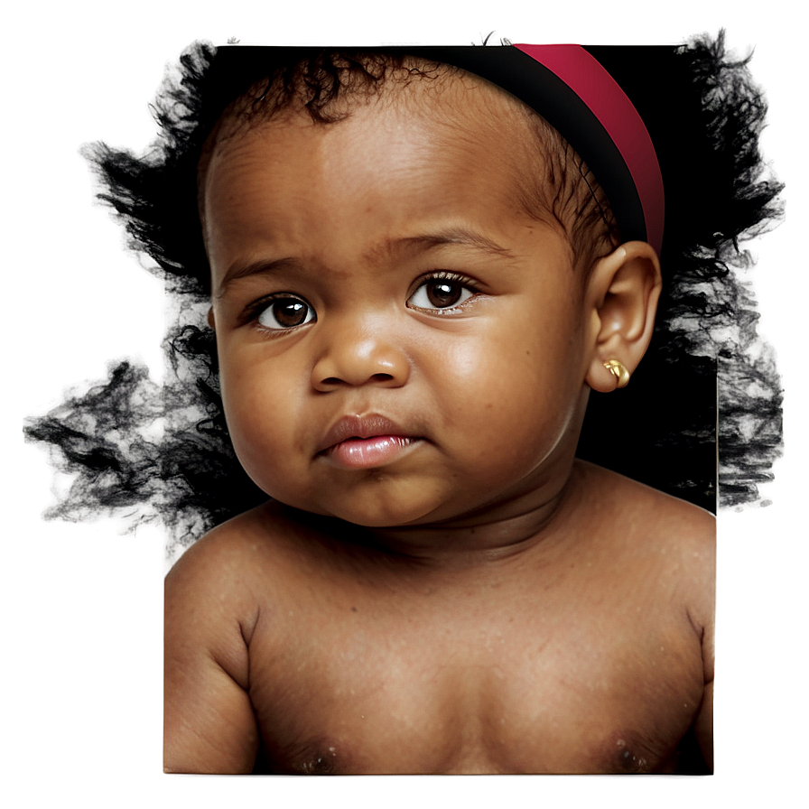 Baby Face Outline Png 05042024