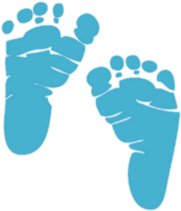 Baby Footprint Graphic