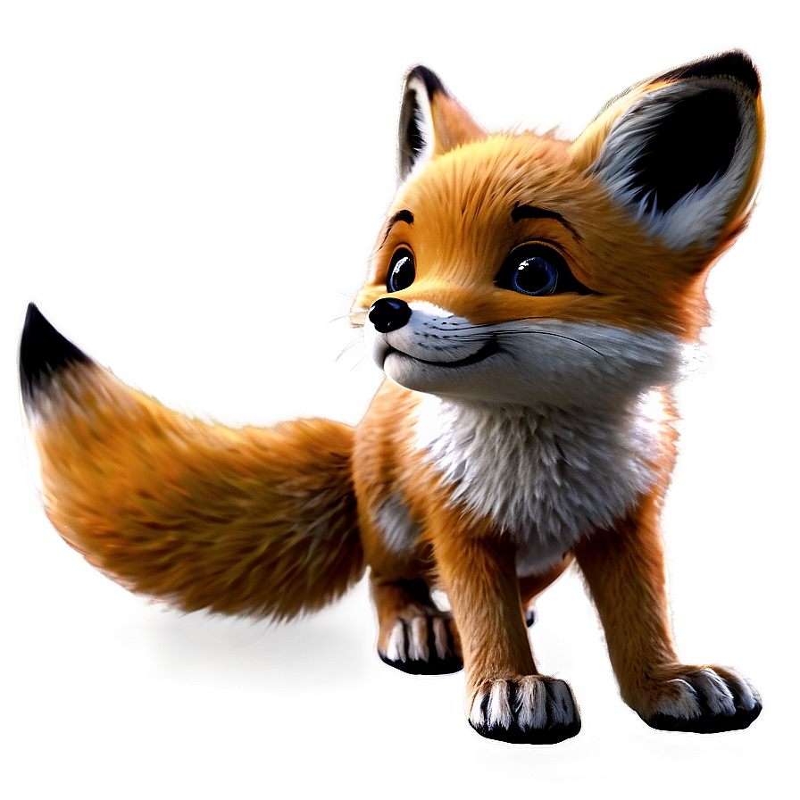 Baby Fox Drawing Png Kcm