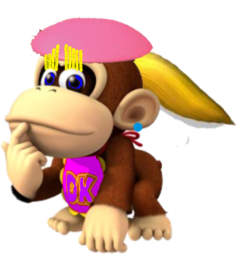Baby Funky Kong - Baby Donkey Kong Mario Kart, HD Png Download PNG with transparent background