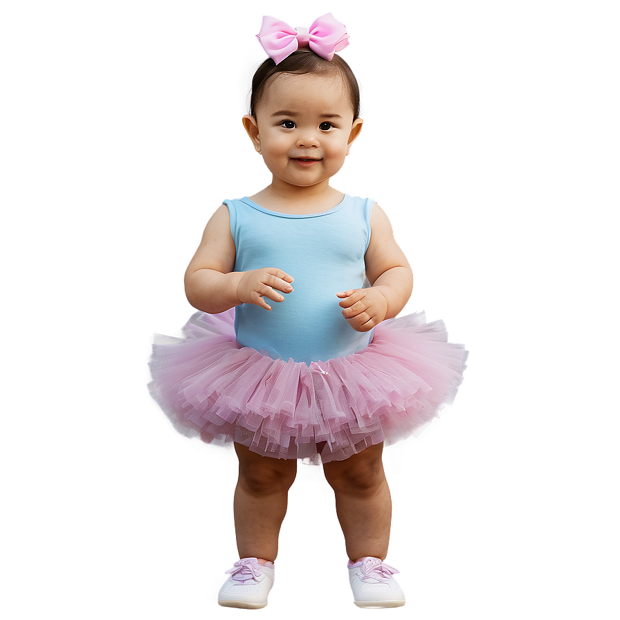 Baby Girl In A Tutu Png 06122024