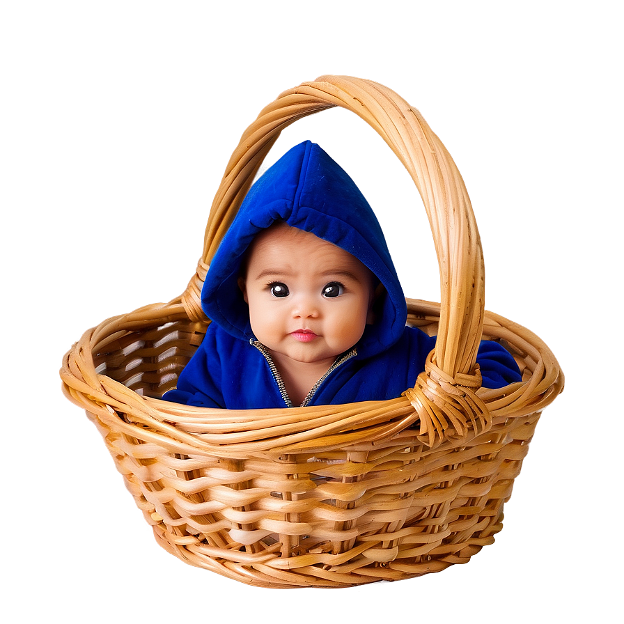 Baby In Basket Png 54