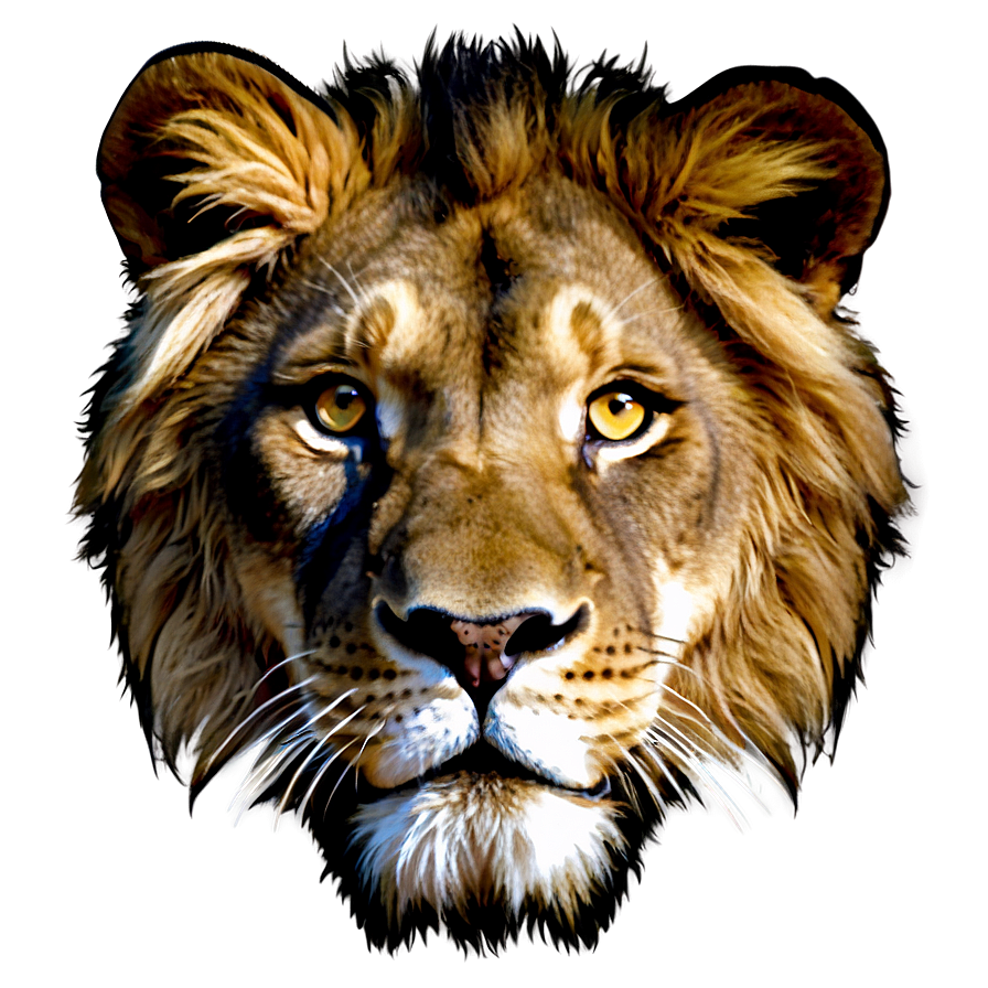 Baby Lion Face Png Oxl