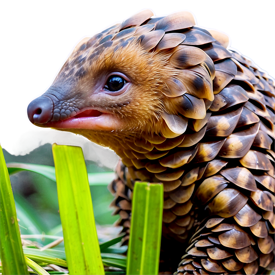 Baby Pangolin In Habitat Png 06212024