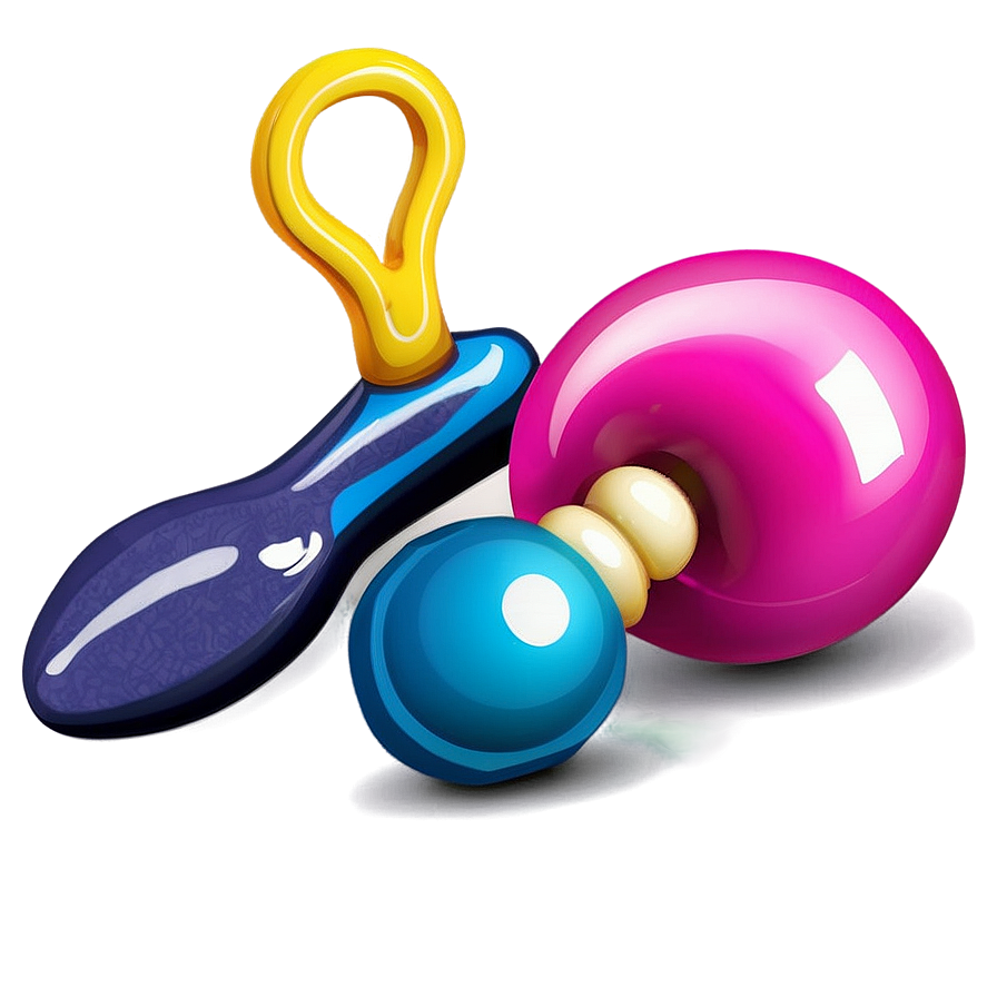 Baby Rattle for Girls PNG xht PNG image with a transparent background, free high-resolution download