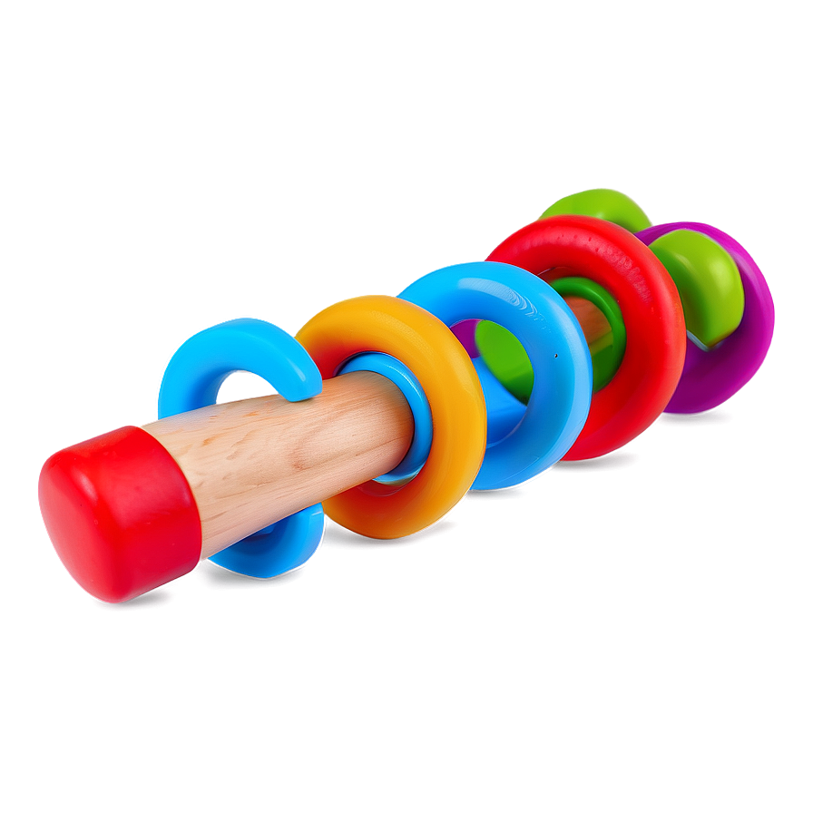 Baby Rattle With Movable Parts Png Spr80