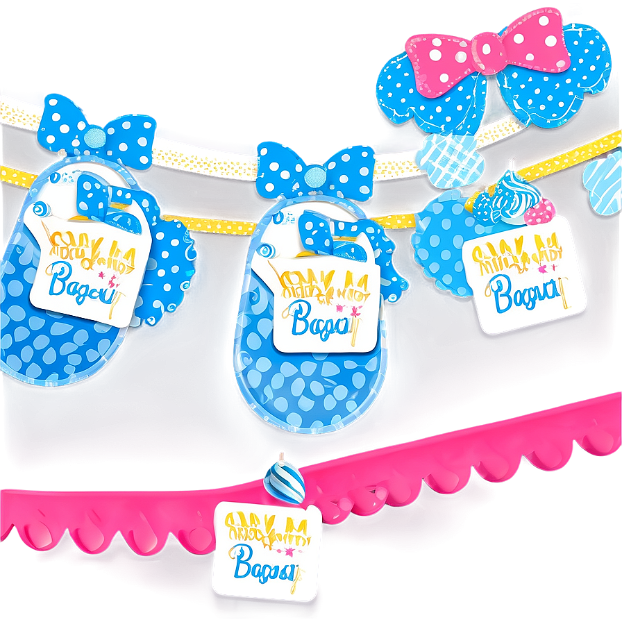 Baby Shower Girl Decorations PNG bxj PNG with transparent background
