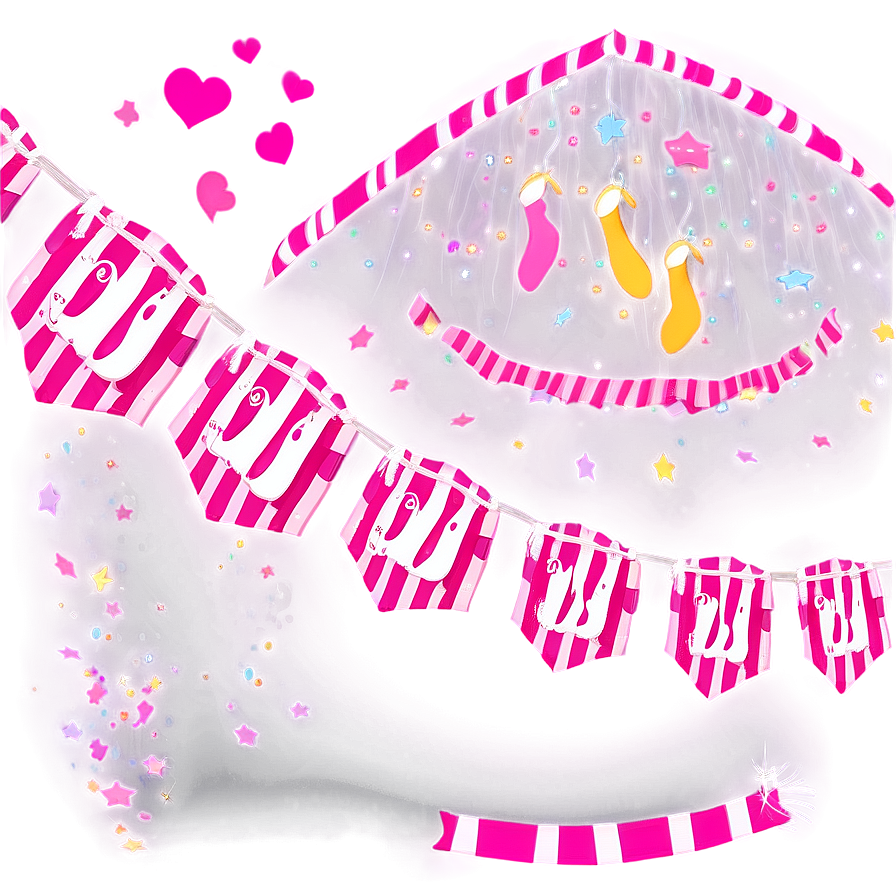 Baby Shower Girl Decorations PNG xsi38 PNG with transparent background