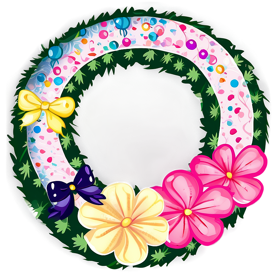 Baby Shower Wreath Png Wyb85