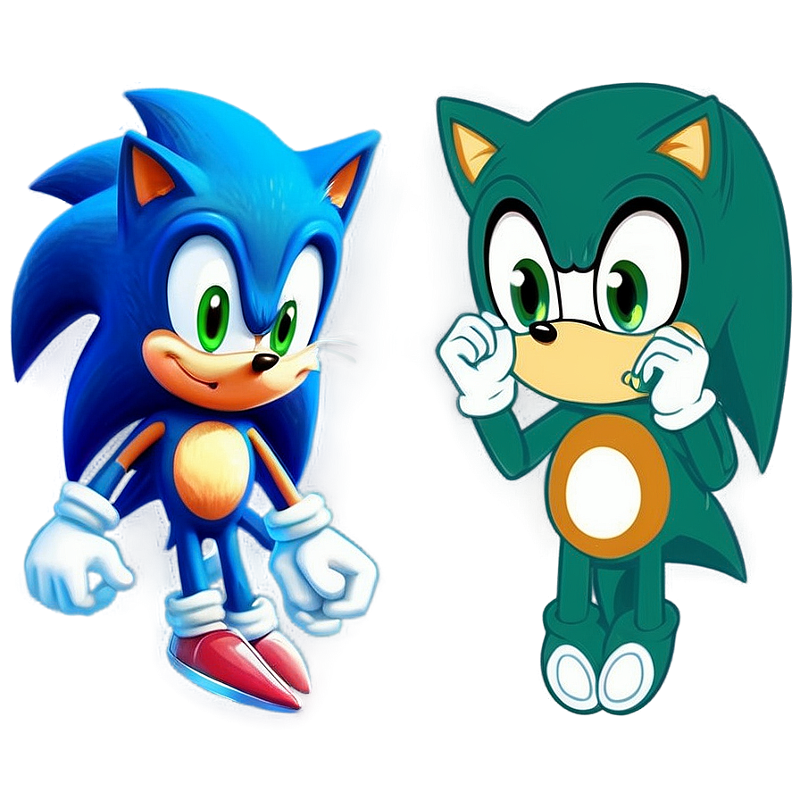 Baby Sonic Cute Png 64