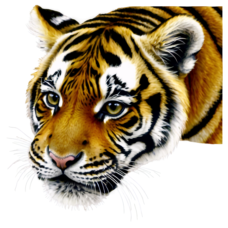 Baby Tiger Cub Face Png 14