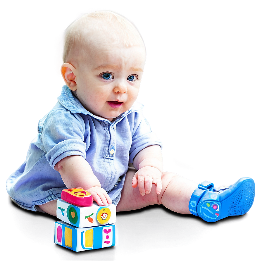 Baby With Blocks Png 15